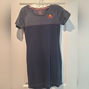 Red Bull Navy Blue T-Shirt Dress